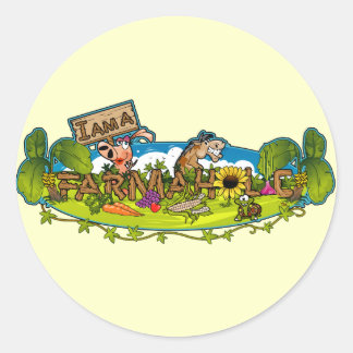 Stickers ronds Logo Farmaholic