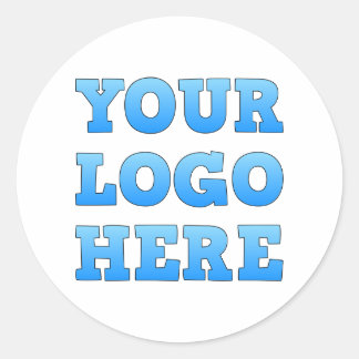 Stickers ronds personnalisés de votre logo d'entre