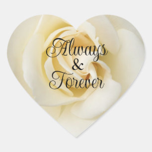 Stickers Rose blanche