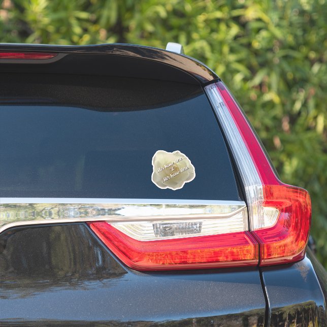 Stickers Rose blanche Rose romantique Décor Mariag (Côté voiture)