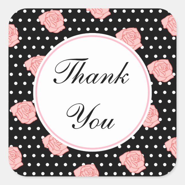 Stickers Rose Merci (Devant)