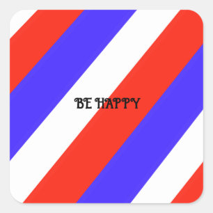 Stickers Rouge Blanc & Bleu