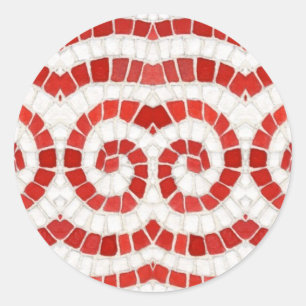 Stickers ROUGE IONIC MOSAIS