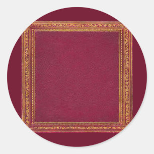 Stickers rouges antiques