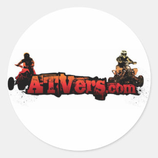 Stickers Round ATVers.com