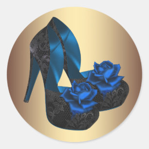 Stickers Royal Blue Gold High Heure