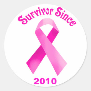 Stickers Ruban rose Cancer du sein