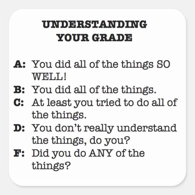 Stickers Rubric - l'autocollant rubric original (Devant)