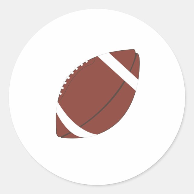 Stickers Rugby Ball (Devant)