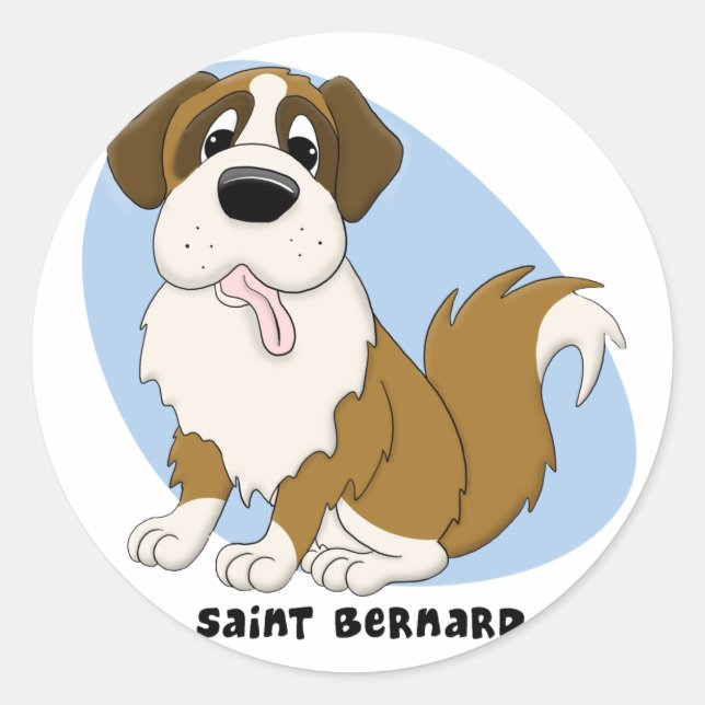 Stickers Saint Bernard (Devant)