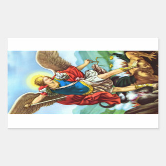 Stickers Saint Michel de l'Archange catholique Ang
