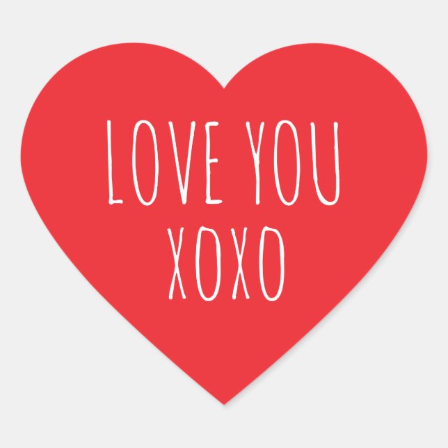 Stickers Saint Valentin (Devant)