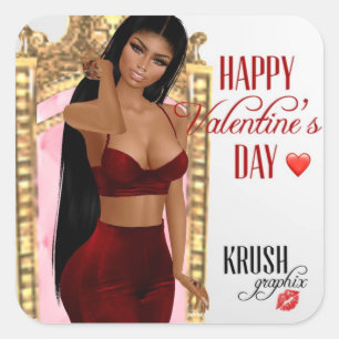Stickers Saint Valentin Kesha