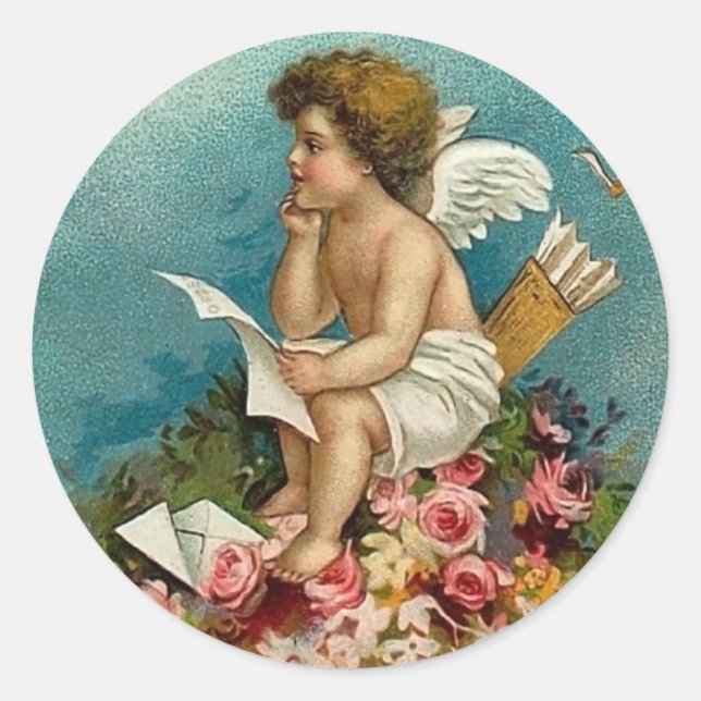Stickers Saint Valentin romantique (Devant)