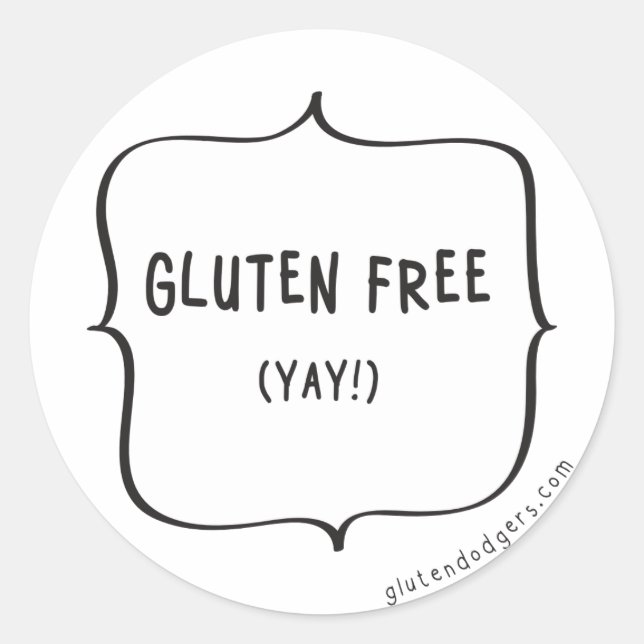 Stickers sans gluten (Devant)