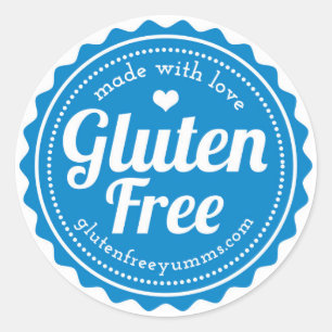 Stickers sans gluten — Fabriqué avec amour