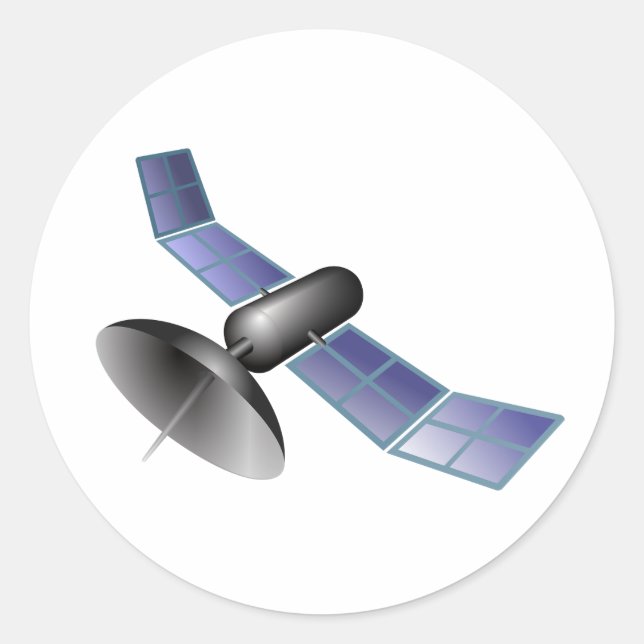 Stickers satellite (Devant)