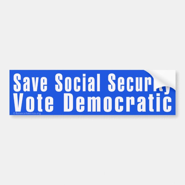 Stickers 'Sauvez la Sécurité Sociale' (Devant)