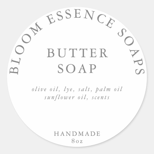 Stickers savon (Devant)