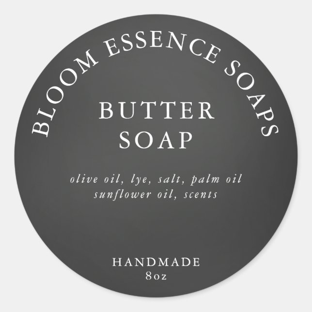 Stickers savon (Devant)