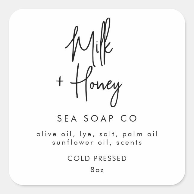 Stickers savon (Devant)