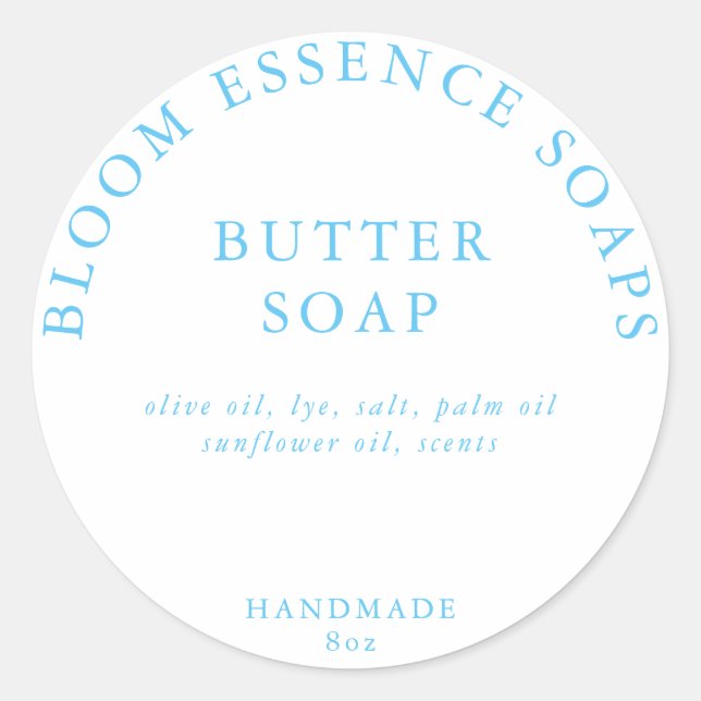 Stickers savon (Devant)