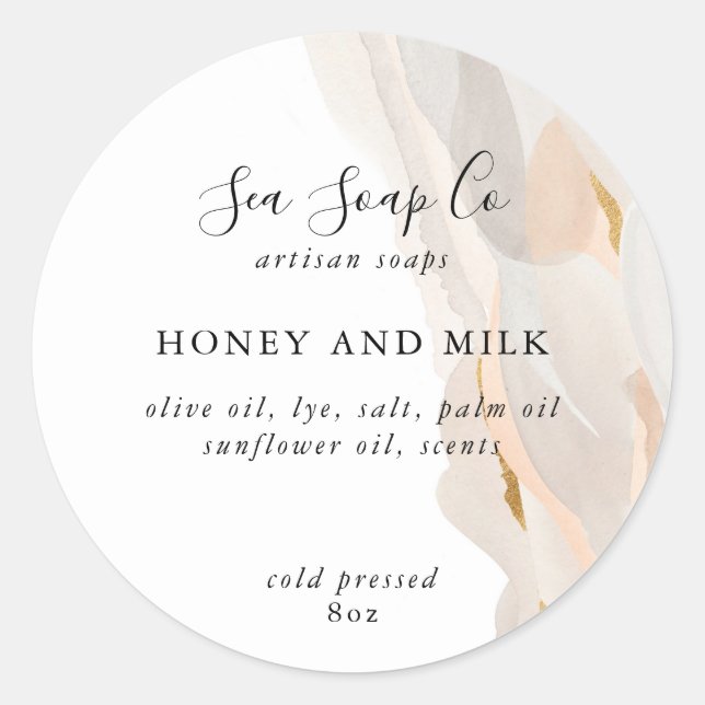 Stickers savon (Devant)