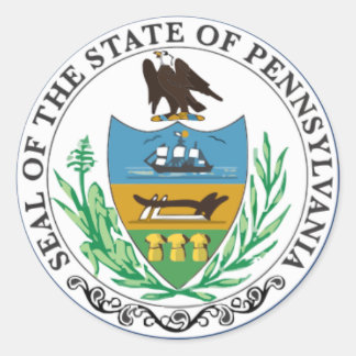 Stickers Sceau d'État de Pennsylvanie