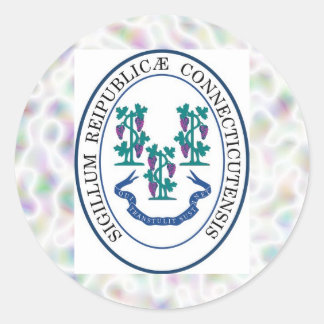 Stickers Sceau d'État du Connecticut