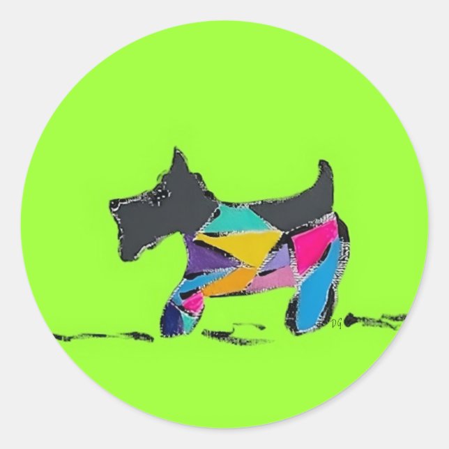 Stickers Schnauzer (Devant)