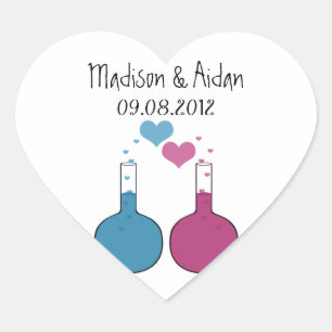 Stickers Science de mariage d'amour