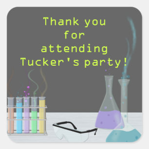 Stickers Science Party