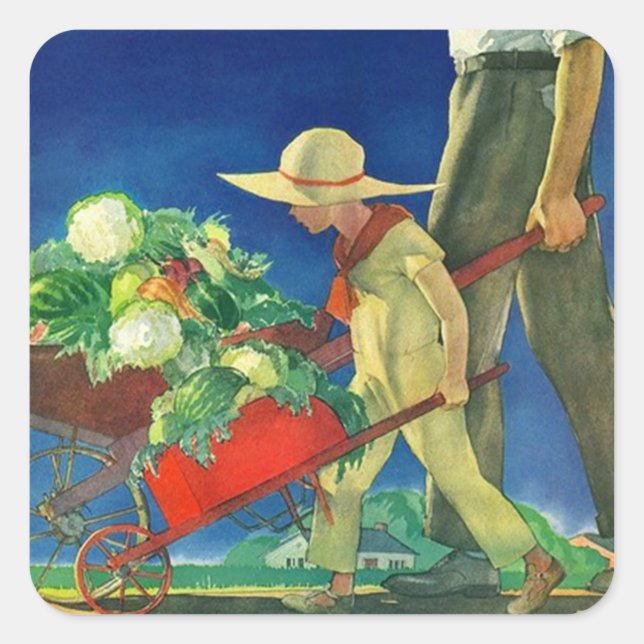 STICKERS Scrapbooking Nostalgale Jardin de famille (Devant)