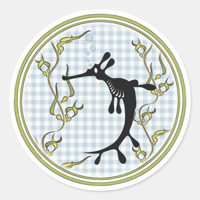 Stickers Sea Dragon 3" (Devant)