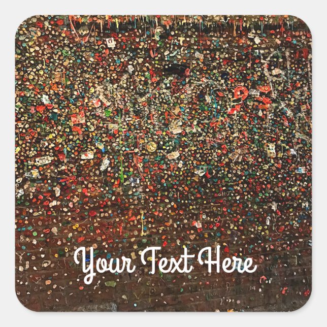 Stickers Seattle Gum Wall #2 (Devant)