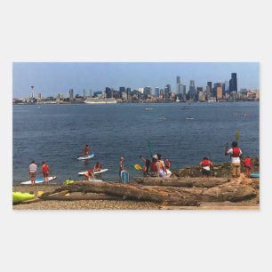 Stickers Seattle Skyline #4-2