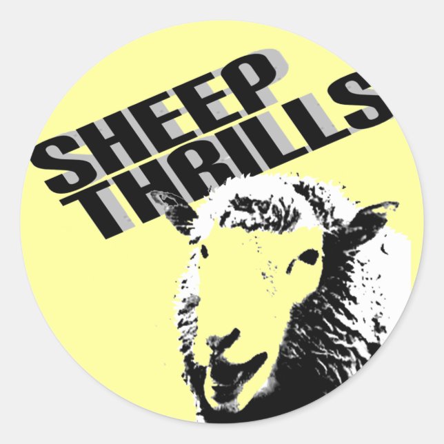 stickers sensations pour moutons (Devant)