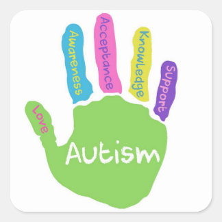 Stickers sensibilisation sur l'autisme