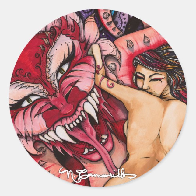 Stickers série "Addict" (Devant)