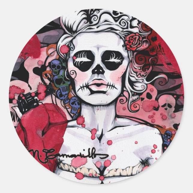 Stickers série "Girl" (Devant)