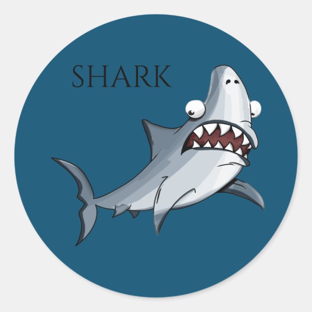stickers SHARK. (Devant)
