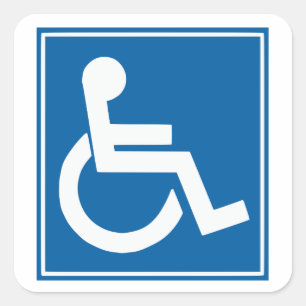 Stickers Signe Handicap