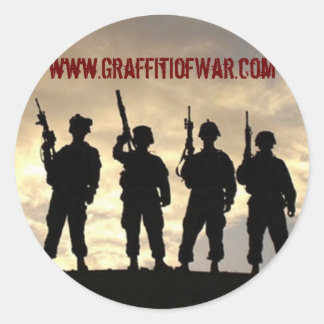 Stickers Silhouette Rond