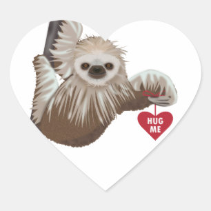 Stickers Sloth Hug Me