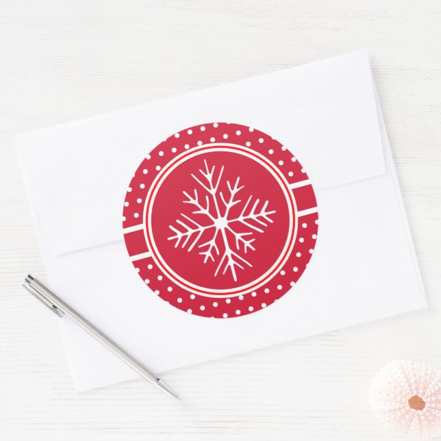 Stickers Snowflake (Enveloppe)