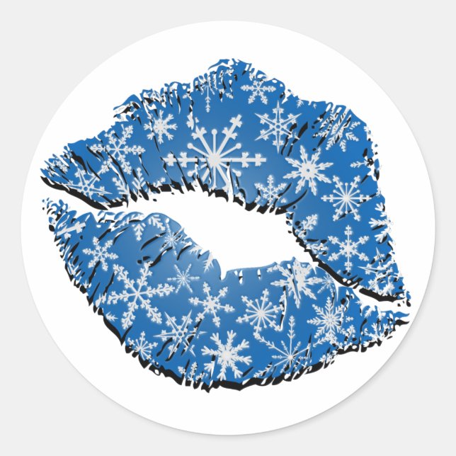 Stickers Snowflake Kisses (Devant)