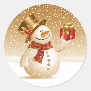 Stickers Snowman de Noël