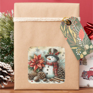 Stickers Snowman de Noël