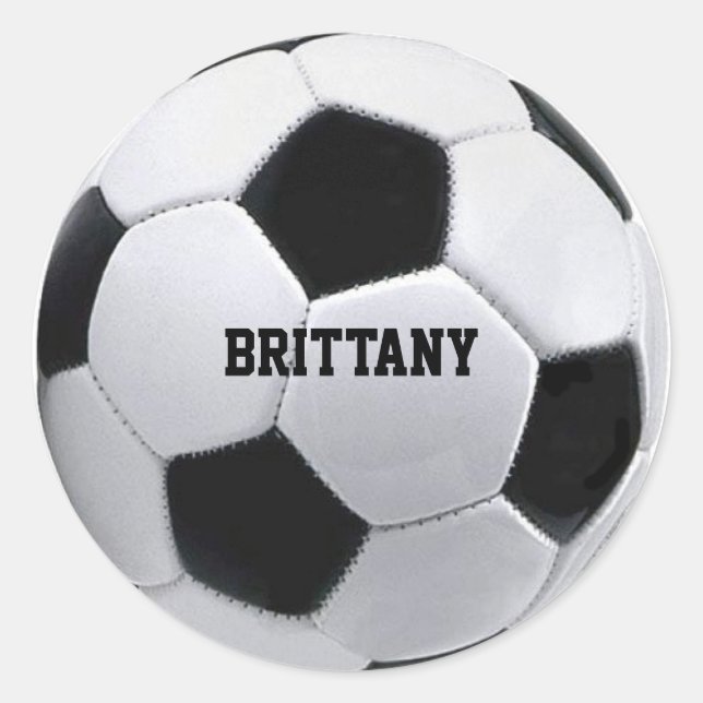 Stickers Soccer Personnalisés (Devant)