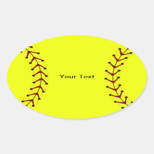 Stickers Softball de stade rapide